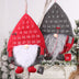 Christmas Advent Calendar Santa Claus Faceless Doll Hanging Christmas Decor Door Wall Window Party Supply - Minihomy