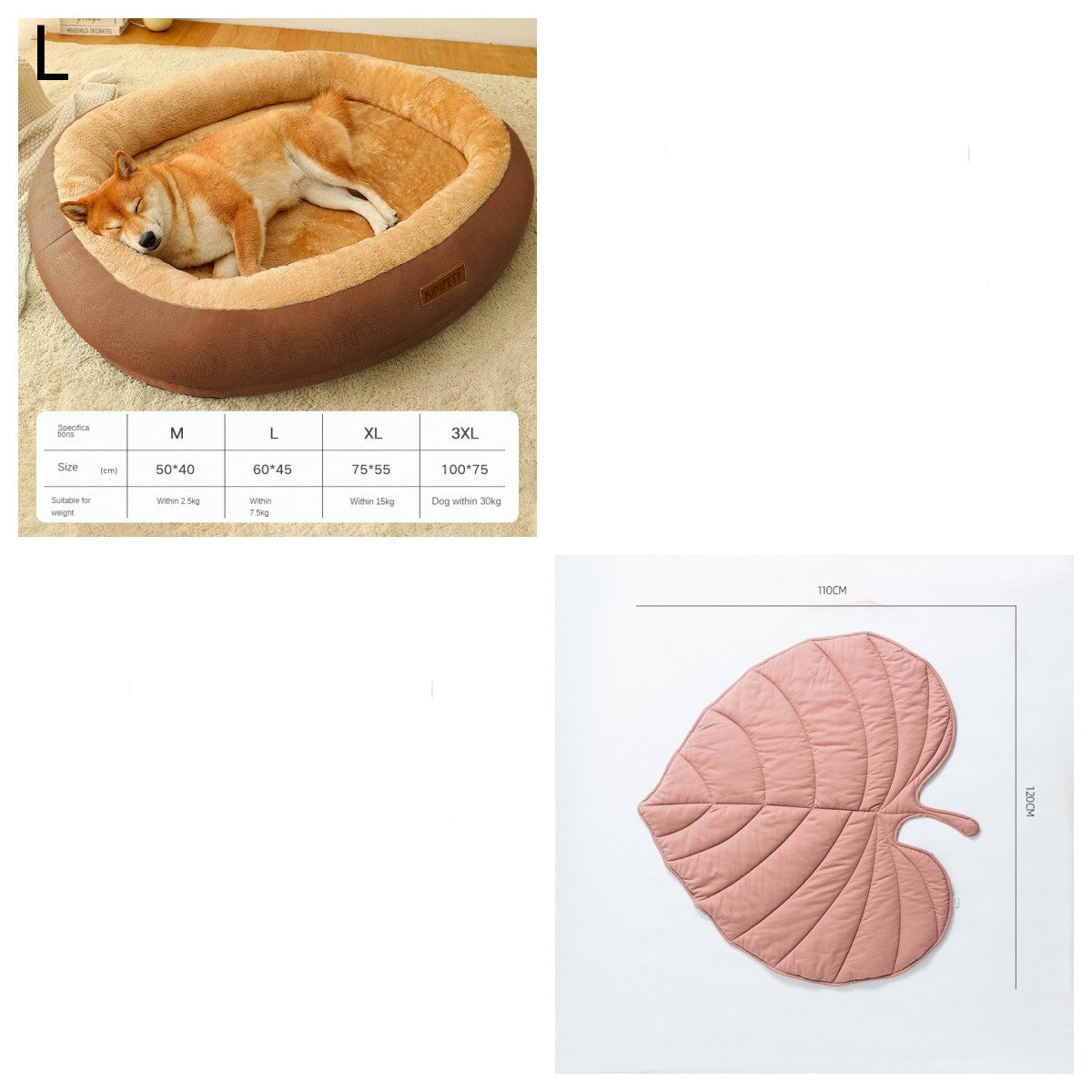 Removable And Washable Dog Bed Warm Cat Bed For Sleeping