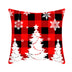 Merry Christmas Cushion Cover Sofa Pillow Cover Home Decor Pillowcase Christmas Decoration - Minihomy