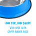 40oz. Blue Stainless Steel Dog Bowl - Minihomy