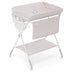 Foldable Baby Changing Table with Wheels-Beige - Color: Beige - Minihomy