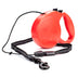 10-foot Red Extra-Small Retractable Dog Leash - Minihomy