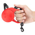 10-foot Red Extra-Small Retractable Dog Leash - Minihomy