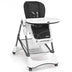 A-Shaped High Chair with 4 Lockable Wheels-Gray - Color: Gray - Minihomy