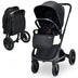 2-in-1 Convertible Baby Stroller with Oversized Storage Basket - Minihomy