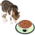 Color stainless steel pet cat bowl - Minihomy