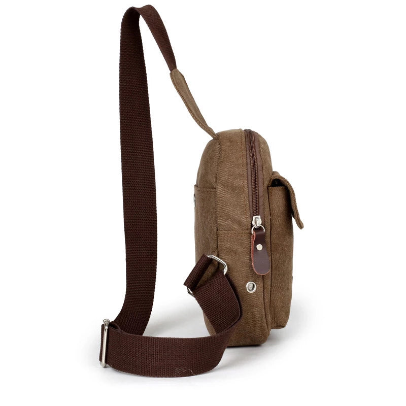 Men's Chest Small Backpack Casual Waist Bag - Minihomy