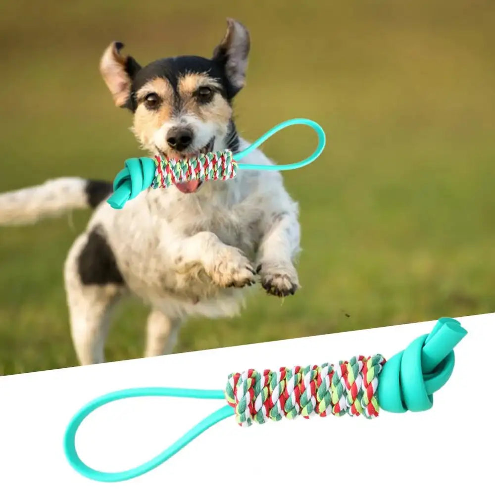 Dog Chewing Pet Toy Resistant To Bite Molar Teeth Cleaning Pets Supplies - Minihomy