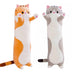 Plush Cat Doll Long Pillow - Minihomy