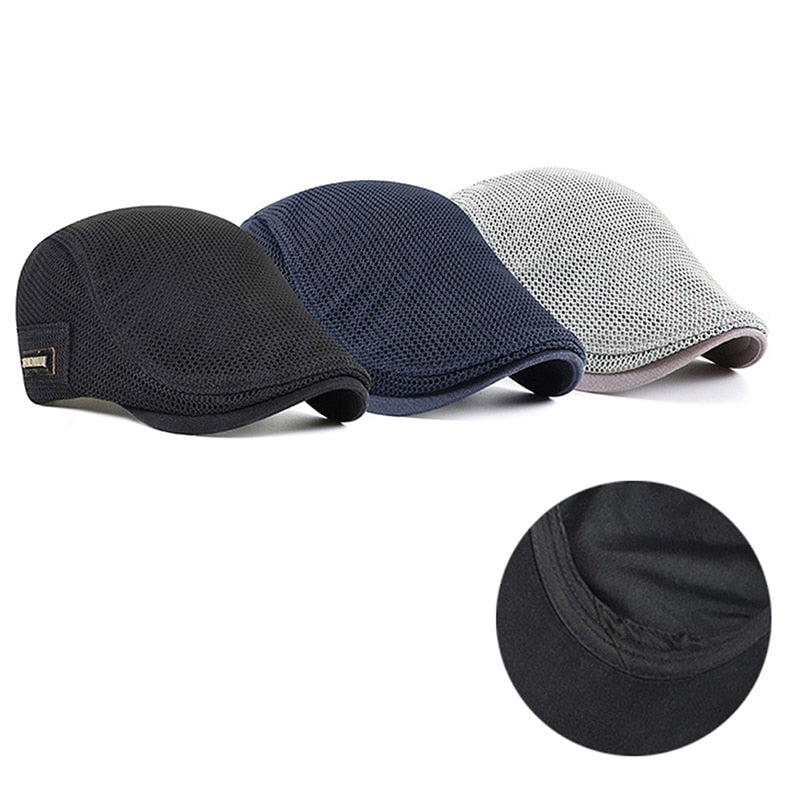 Mesh Breathable Beret Thin Sunscreen Cover - Minihomy