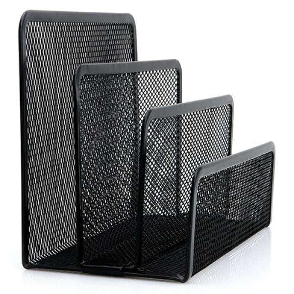 Book Shelves Desk-Organizer Office Mesh Home Metal 1pcs - Minihomy