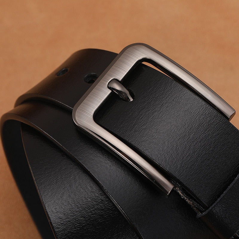 Casual wild two-layer leather belt - Minihomy