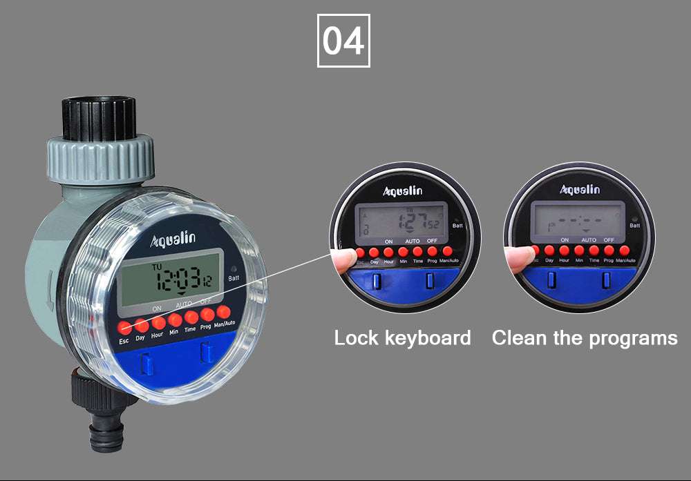 Irrigation time controller - Minihomy