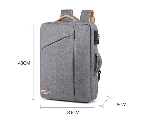 Backpack men's multi-function travel bag - Minihomy