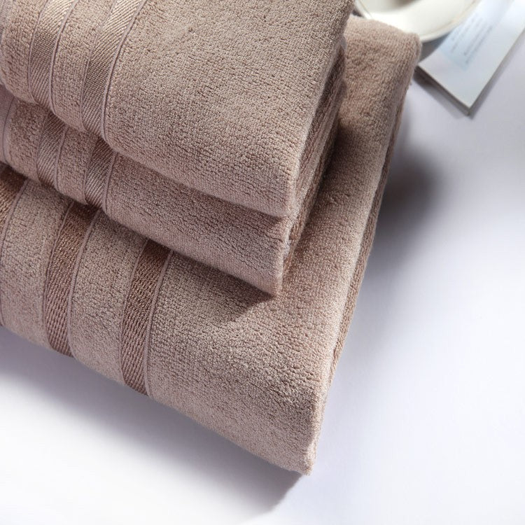 Bamboo Towel Set - Antibacterial And Hypoallergenic - Minihomy