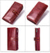 Genuine Cowhide Leather High Quality Women Long Wallet - Minihomy