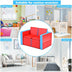 Multi-functional Kids Sofa Table Chair Set - Color: Red - Minihomy