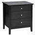 3 Drawers Nightstand Beside End Side Table Accent Table - Minihomy