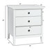 3 Drawers Nightstand Beside End Side Table Accent Table - Minihomy