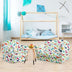 Double Kids Dinosaur Sofa Children Armrest Couch  - Color: Multicolor - Minihomy