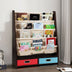 Kids Book and Toys Organizer Shelves-Coffee - Minihomy