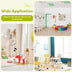 5 pcs Kids Pine Wood Table Chair Set-Clear - Color: Multicolor - Minihomy