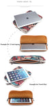 Colorful Leaf Notebook Sleeve Bag   Inch 15.6 Inch Computer Bag - Minihomy