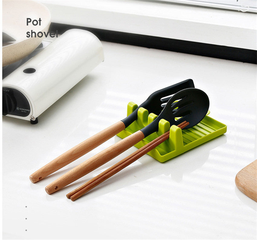 Spatula Holder Kitchen Shelf Spoon Mat Chopsticks