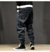 Japanese Style Men Jeans Stripe Designer Casual Denim Cargo Pants Men - Minihomy