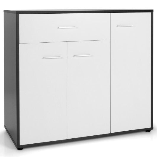 Buffet Sideboard Storage Cabinet with Spacious Table Top - Minihomy