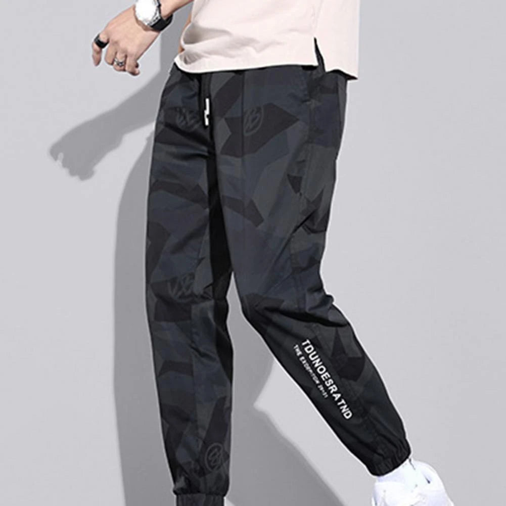 Camouflage Overalls Men's Trendy Brand Loose-fitting Casual Pants - Minihomy