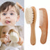 Baby Wool Brush Set Scrubbing Brush Shower Comb - Minihomy