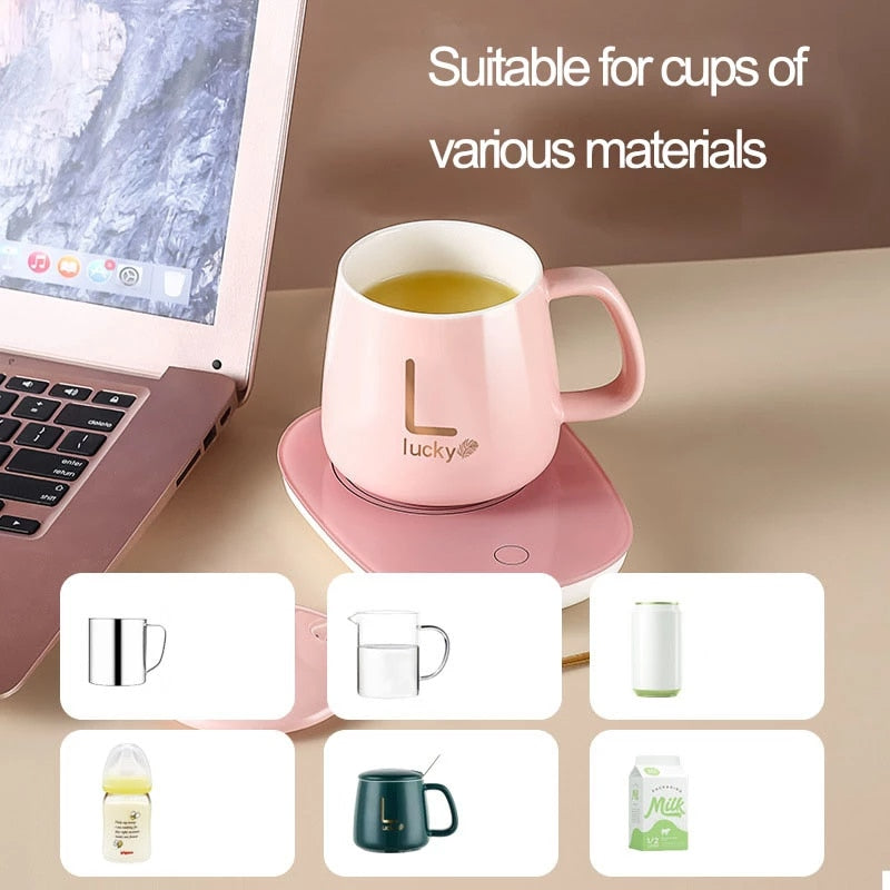 Coffee Mug Warmer for Desk Cup Warmer with Automatic shut off - Minihomy