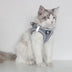 Comfortable cat walking leash pet chest harness - Minihomy