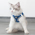 Comfortable cat walking leash pet chest harness - Minihomy