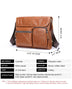 Genuine Leather Men's Bag Male Business Messenger Crossbody Bag - Minihomy