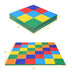 58 Inch Toddler Foam Play Mat Baby Folding Activity Floor Mat - Color: Multicolor - Minihomy