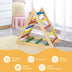 Climbing Triangle Ladder with 3 Levels for Kids-Multicolor - Color: Multicolor - Minihomy