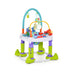 4-in-1 Baby Bouncer Activity Center with 3 Adjustable Heights-Green - Color: Green - Minihomy