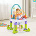 4-in-1 Baby Bouncer Activity Center with 3 Adjustable Heights-Green - Color: Green - Minihomy