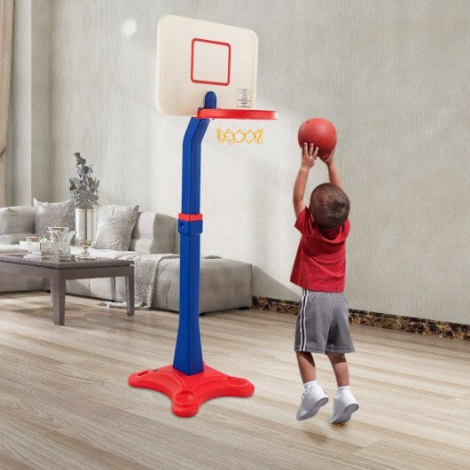 Kids Adjustable Height Basketball Hoop Stand - Minihomy