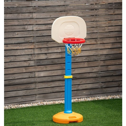 Kids Children Basketball Hoop Stand - Color: Multicolor - Minihomy