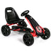 Kids Ride On Toys Pedal Powered Go Kart Pedal Car-Black - Color: Black - Minihomy