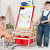 Flip-Over Double-Sided Kids Art Easel - Minihomy