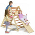 Foldable Wooden Climbing Triangle Indoor Home Climber Ladder - Minihomy