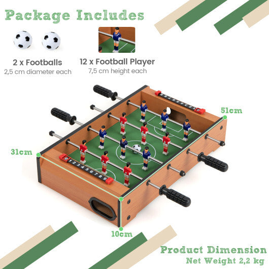 20 Inch Indoor Competition Game Soccer Table - Minihomy