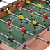 37 Inch Indoor Competition Game Football Table - Color: Brown - Minihomy