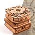 Wooden Decryption Book Box Toy High Difficulty