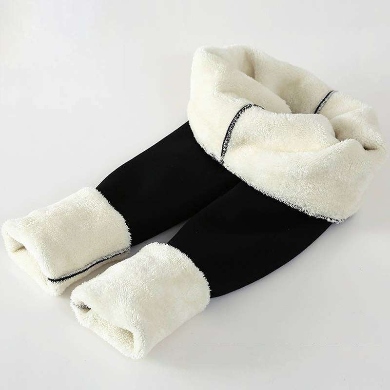 Female Winter Thick Velvet Leggings - Minihomy