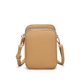 Compact Crossbody Bag with 3 Layers of Pockets - Perfect for Outdoor Daily Use - Minihomy